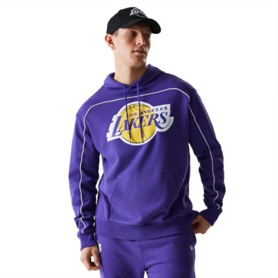 Pull à Capuche New Era Los Angeles Lakers Noir - Édition City 2022/23, Taille L