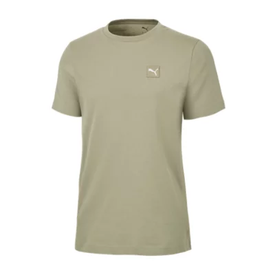 Tee-shirt À Manches Courtes Homme Ess Elevated Vert PUMA | INTERSPORT