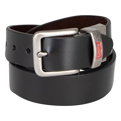Ceinture Réversible En Cuir Véritable Pour Enfant/jeune – Taille 22, Noir Et Marron