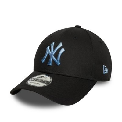 Casquette Courbée Verte Ajustable Avec Logo Vert 9FORTY Pull Essential New York Yankees Mlb New Era