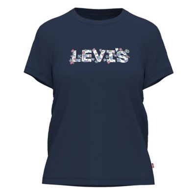 Tee shirt A Manches Courtes Femme The Perfect 2500 Hl Logo Michel LEVIS INTERSPORT