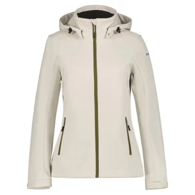 ICEPEAK, Veste softshell pour femme Brenham Uni à capuche