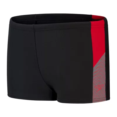 Speedo MENS DIVE AQUASHORT - Caleçon de bain - black/pop/picton/noir