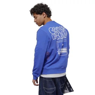 Sweat Homme Sun City - Bleu, Fermeture éclair Intégrale - Taille M