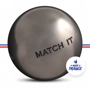 3 Boules De Pétanque Competition Match It Strie 0 D73/700G GRIS OBUT