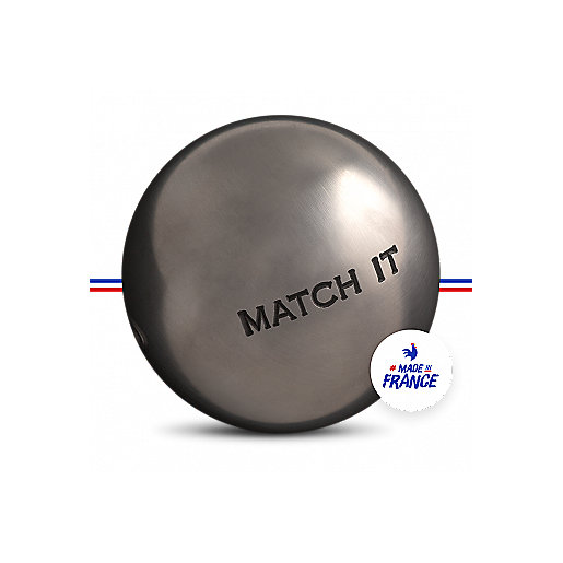3 Boules De Pétanque Competition Match It Strie 0 D73/700G GRIS OBUT