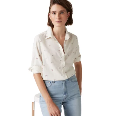 Levi's Chemise Classic Fit Femme - 100% Coton | Style Intemporel Et Confortable