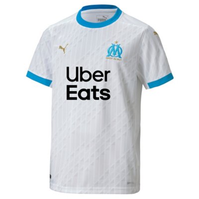 Maillot de football enfant OM Domicile 20 21 Replica PUMA