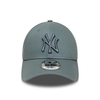 Casquette Baseball Réglable New York - Noir Et Gris Foncé, 100% Coton, Visière Courbée