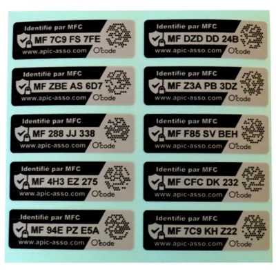 Bracelet D'identification Sportive Ecos EID Secure - Pour Athlètes, Vélo, Natation (neuf)