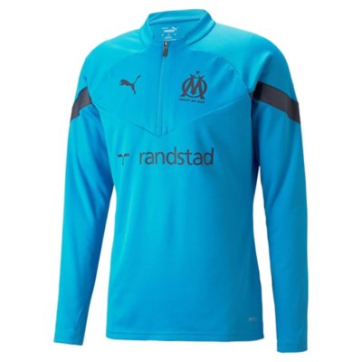 Maillot Entrainement OM Junior Bleu - Espace Foot