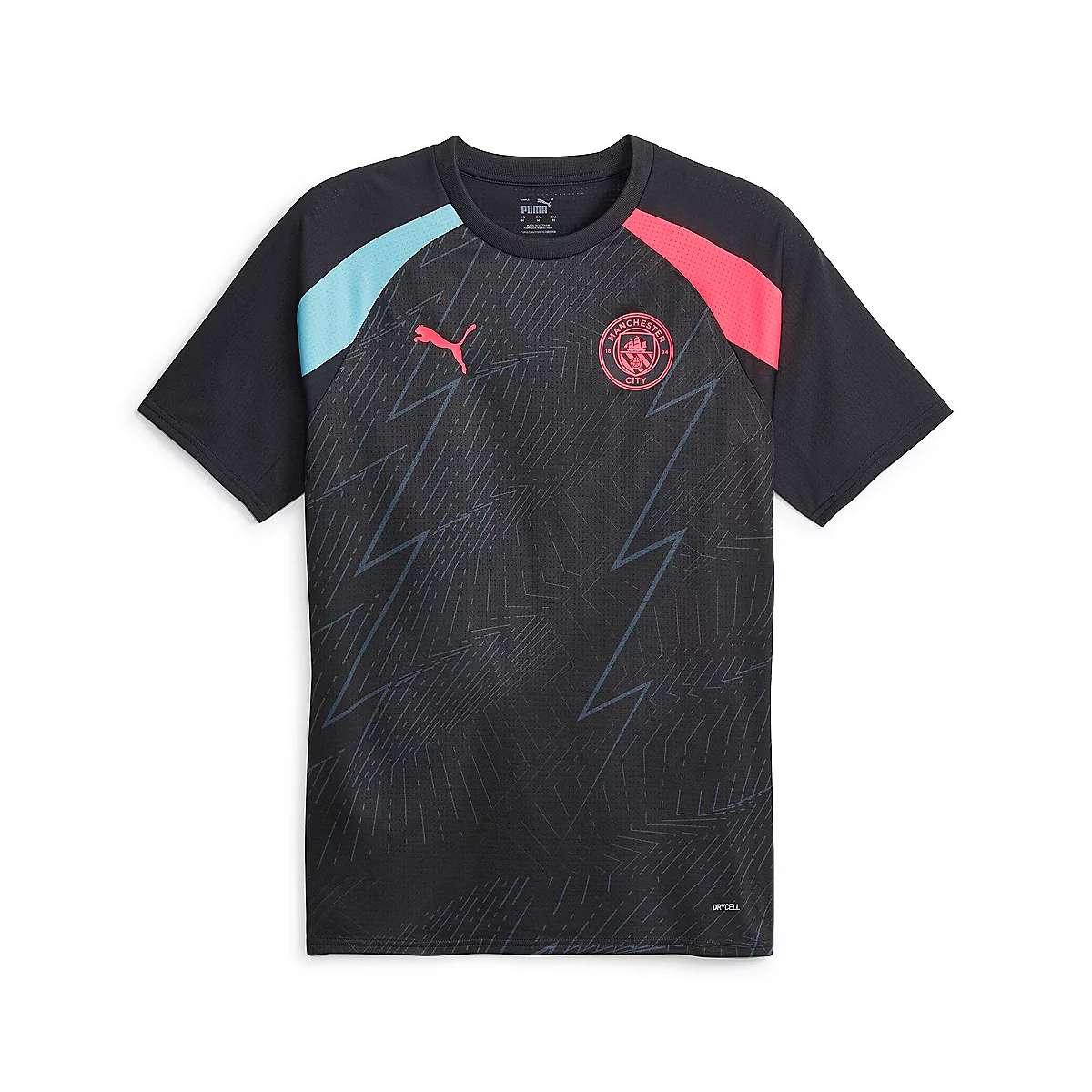 maillot d'entraînement de football homme manchester city pré-match 23/24