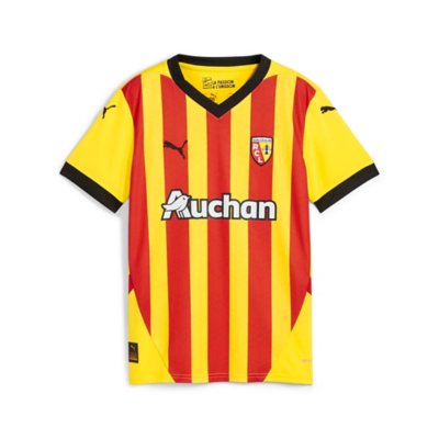 maillot de football enfant racing club de lens domicile replica 24/25