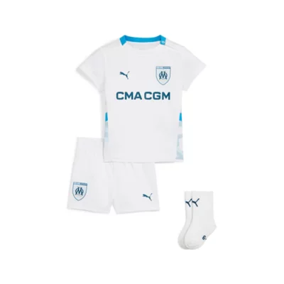 Maillot Olympique De Marseille Officiel - Collection Supporter, Polyester, Tailles S à XXL