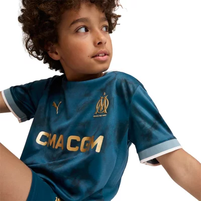 Maillot de football enfant Olympique de Marseille Extérieur Replica 24/25  PUMA