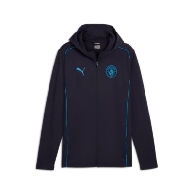 blouson de football homme manchester city football club casuals hood