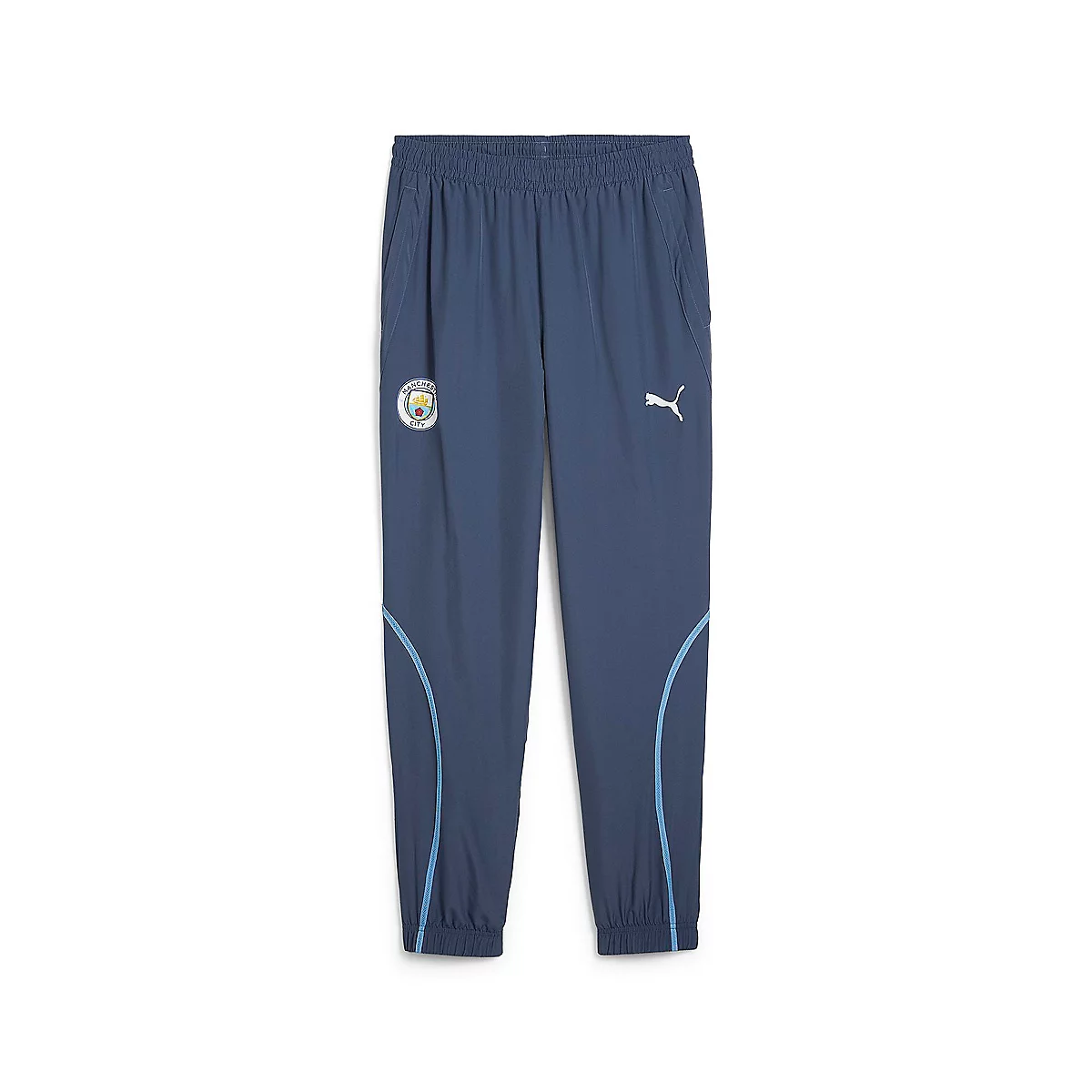 pantalon d'entraînement de football homme woven manchester city pré-match 24/25