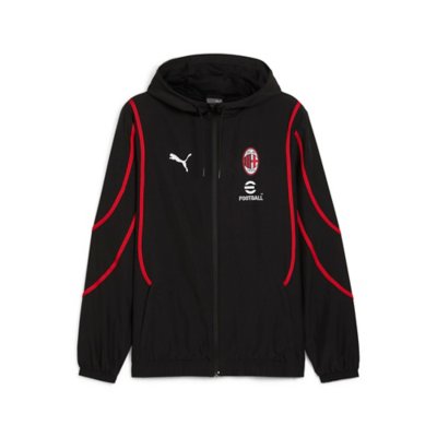 veste de football homme woven ac milan pré-match