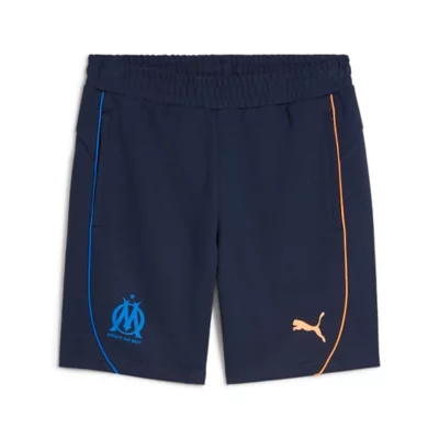 Short De Bain Olympique De Marseille Officiel - Polyester - Taille Homme Et Enfant - Supporte Ton Club Même à La Plage !