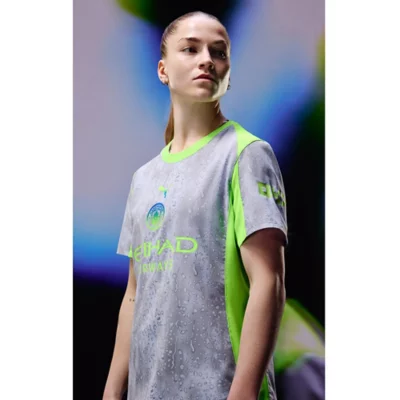 Manchester City Maillot d'Entraînement Fleece - Noir/Vert