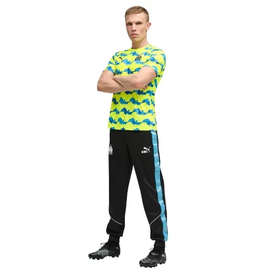 Maillot De Football Homme OM Warm Up 25/26 Jaune PUMA INTERSPORT