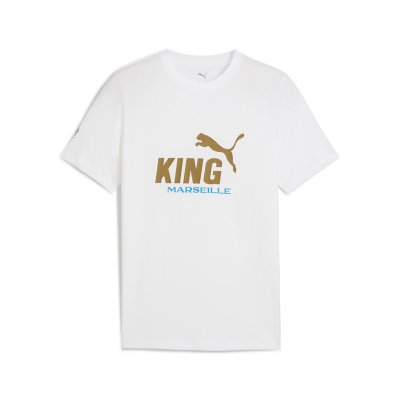 tee-shirt de football homme om king logo