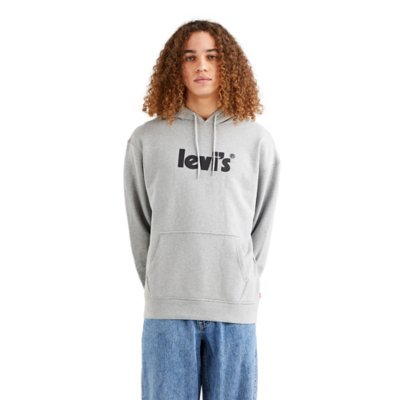 Sweat à capuche Blanc Homme Levis Graphic Po