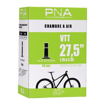 Chambre à air Dresco pour vélo 27,5 X 1.7-2.20 (44/57-584) - Valve Schrader  38mm - 2395554