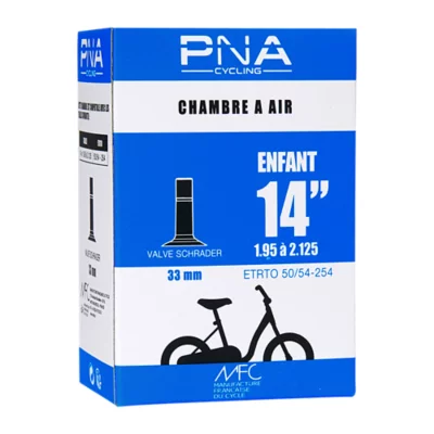 Chambre À Air Valve Schrader 14X1,95-2,125 Vs 33Mm PNA INTERSPORT