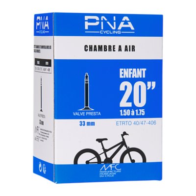 Panaracer Chambre à Air Presta - Plusieurs Tailles Différentes - Chambres à Air De 33 40 48 60 80 Mm - Lot Simple Ou Deux