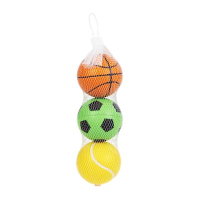 Balle mousse bicolore 17.5 cm Sporti France - Marques - Ballons