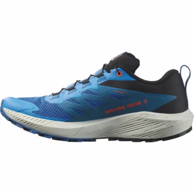 Chaussures De Trail Homme Sense Ride 5 Bleu et noir SALOMON | INTERSPORT