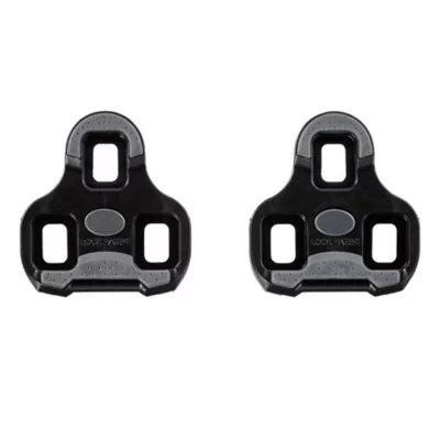 Taquets / Cales Pour Pédales De Vélo Time IClic Et XPresso - En Plastique Noir Antidérapant - Kit Avec Vis Et Patcher