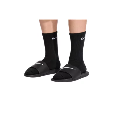 Claquettes Enfant Kawa Noir et blanc NIKE INTERSPORT