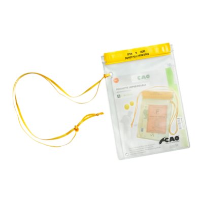 Pochette Étanche Imperméable Mm JAUNE CAO CAMPING