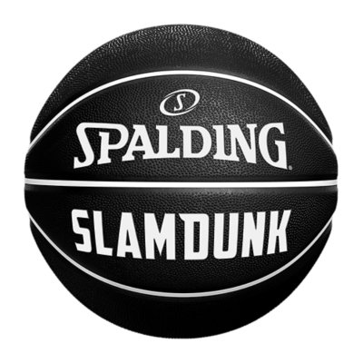 Ballon De Basketball SLAM DUNK BLACK WHITE SZ7 GRIS SPALDING