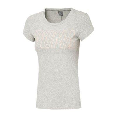 tee shirt puma femme beige