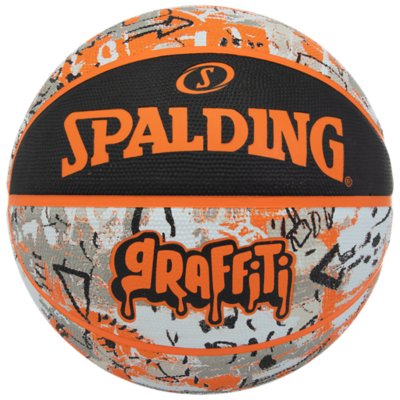 Ballon De Basketball ORANGE GRAFFITI SZ5 RUBBE ORANGE SPALDING