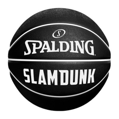 Mini-ballon De Basketball SPALDEEN MINI BLACK NOIR SPALDING