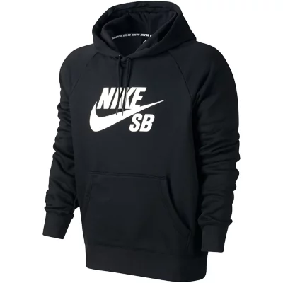 Sweatshirt Nike Pull Nike Sb Noir Nike SB Big Swoosh Logo Pullover