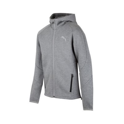 Sweat à Capuche Zippé Garçon Boden 11-12 Ans - Gris Coton - BZ17