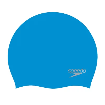 Kangwell Bonnet De Bain En Silicone Avec Visière Réglable - Protection Douce Et Confortable Pour Personnes Âgées, Enceintes Et Handicapées - Bleu