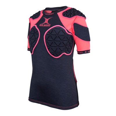 Gilbert Protections D'Épaules Rugby Charger X1 Taille 2XL - Rembourrage Haute Densité Pour Épaules, Bras, Dos - 13