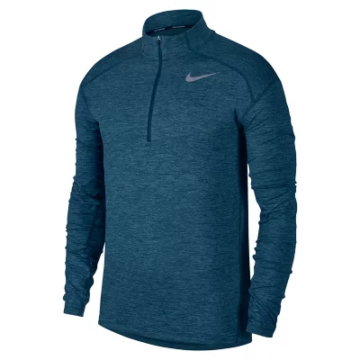 Haut de running zippé manches longues homme Dry Element