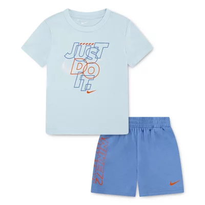 Short en Coton pour Garçon EXPLORING AUSTRALIA - Bleu foncé - Kiabi