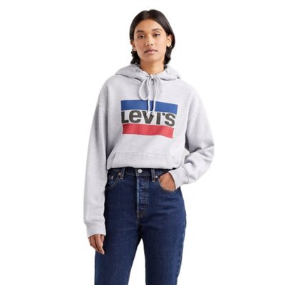 Sweat levis fille discount intersport