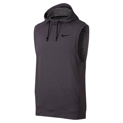 Sweatshirt de training à capuche sans manche homme