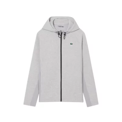 Sweat Lacoste Homme Veste Grise Lacoste Sweatshirt Zippé À Capuche
