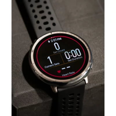 Montre GPS Cardio Active Noir AMAZFIT INTERSPORT