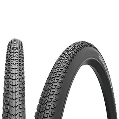 Pneus Velo Ecovelò 700x40C + Chambres à Air - Demi Slick - Pour Route, Gravel, VTT - Valve ITA
